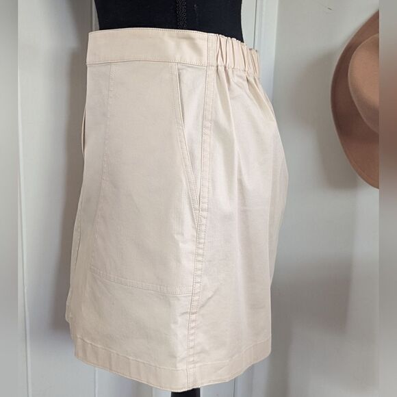 Theory Classic Chino Pocket Skirt SM Quiet Luxury Light Academia Preppy Chic - Picture 7 of 13